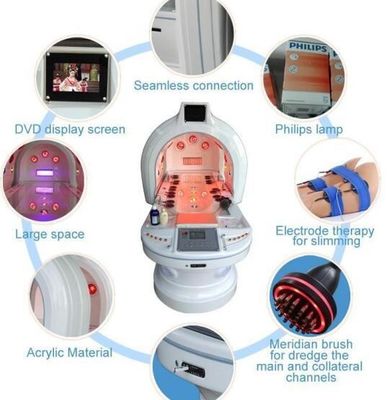 Thermal Massage Therapy Capsule Aroma Spa Steam Capsule Body Slimming Colored Light Therapy