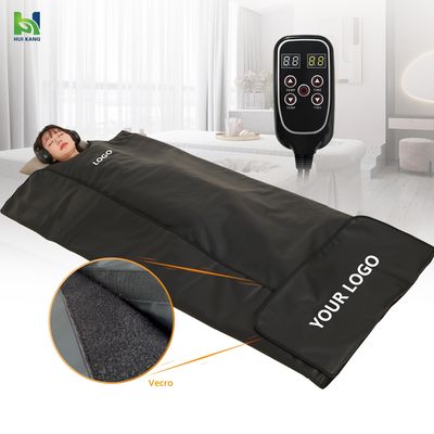 Fir Sauna Blanket Original Slimming Suit Celulite Far Infrared Bed Blanket 600w US Plug