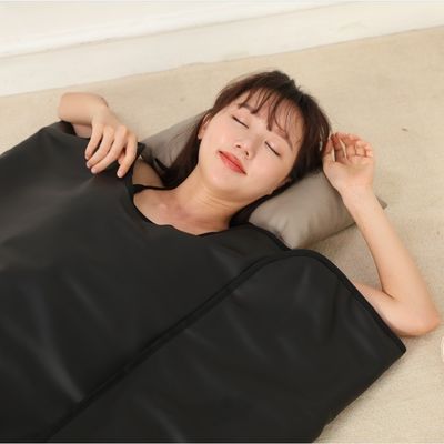 Portable Far Infrared Sauna Blanket Ultra Low Emf Anti Puffiness