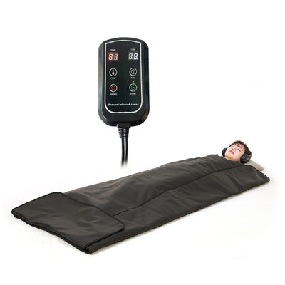 Huikang Heated Far Infrared Sauna Blanket Wrap Detox And Weight Loss ODM