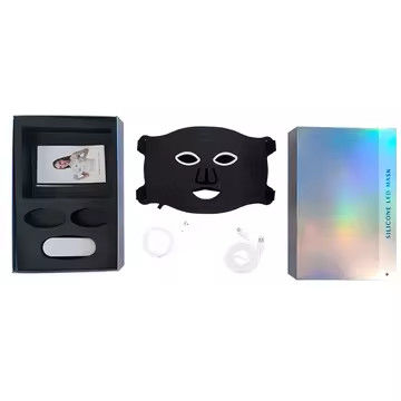 7 Colors Open Nosed Light Therapy Mask with 110 Pieces LED Quantity for Redness Relief