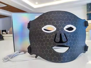 7 Colors Favorable Price Silicone Red Light Therapy Mask with 110 Pieces LED Quantity for Less Wrinkles