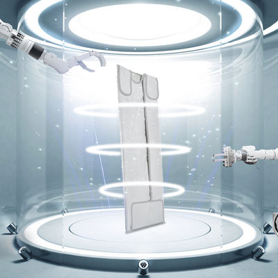 Manta con 3 zonas de calor, color plata, con correas de velcro para salones y spas