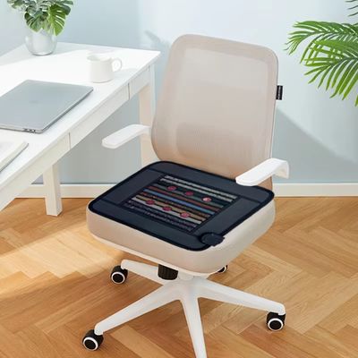 Innovador tapete térmico de infrarrojo lejano de 50*50cm con terapia PEMF y 9 tipos de cristales para una salud óptima