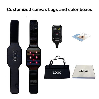 Black Light Gold 128*24cm 1-30Hz Far Infrared Sauna PEMF Belt for Chronic Pain Relief