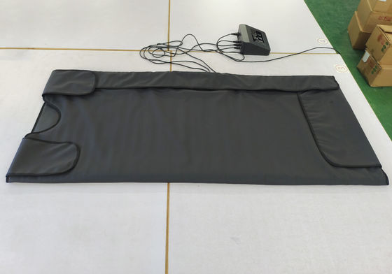 25-80 Celsius Degree Adjusted Velcro Sauna Blanket for Circulation Enhancement