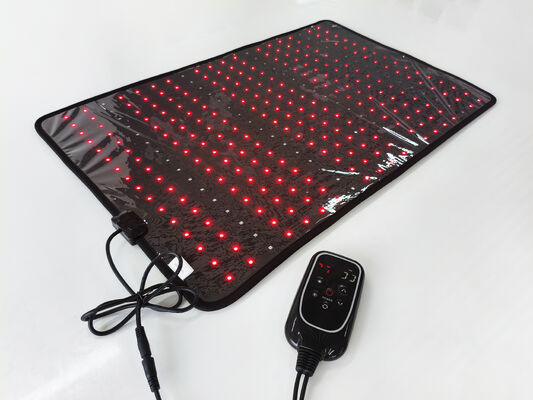 Kantor Penggunaan Rumah 50W 660nm 850nm Satu Controller Chair LED Therapy Pad dengan Adapter